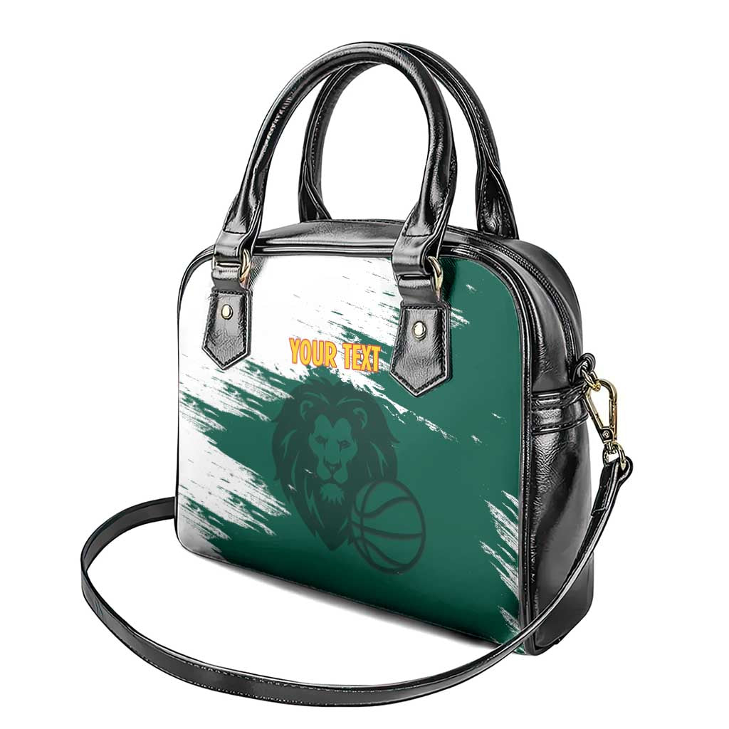 Cameroon Basketball Custom Shoulder Handbag Come On Indomitable Lions LT14