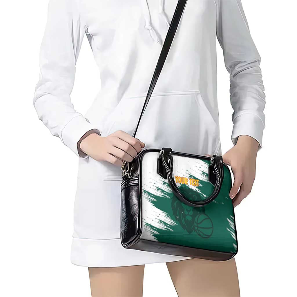 Cameroon Basketball Custom Shoulder Handbag Come On Indomitable Lions LT14