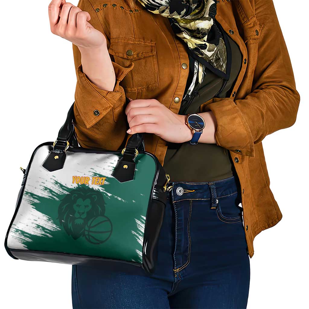 Cameroon Basketball Custom Shoulder Handbag Come On Indomitable Lions LT14