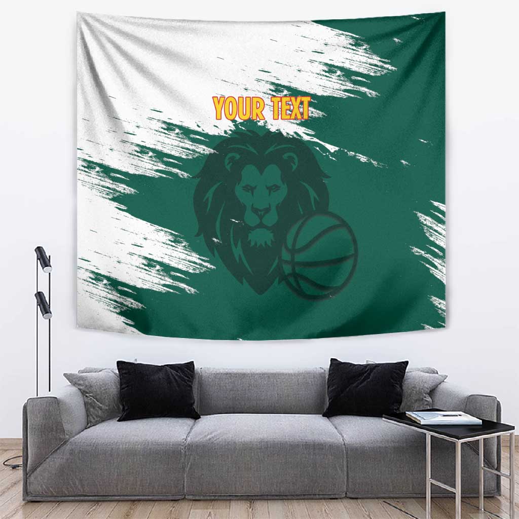 Afro Basketball Custom Cameroon Tapestry Come On Indomitable Lions LT14