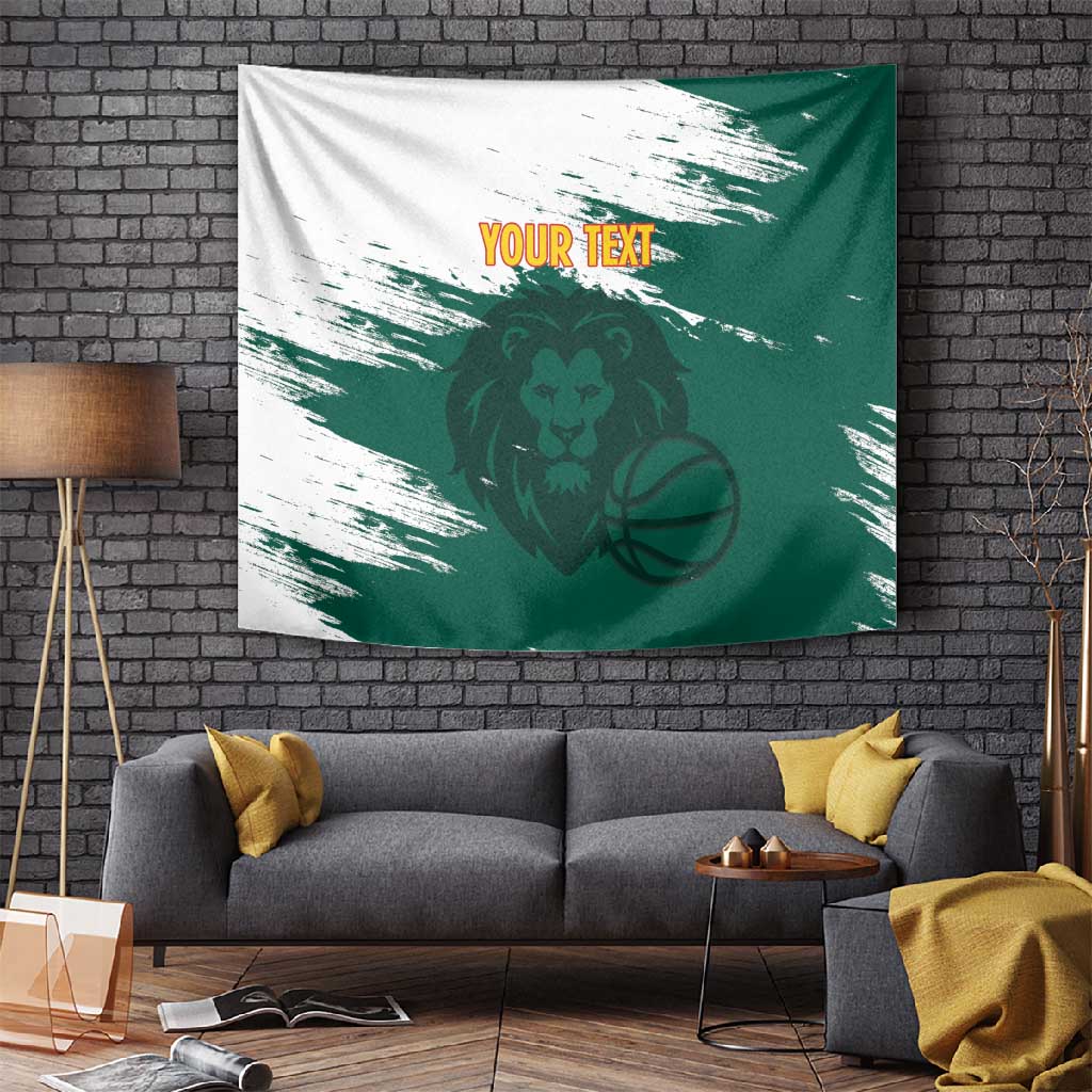 Afro Basketball Custom Cameroon Tapestry Come On Indomitable Lions LT14