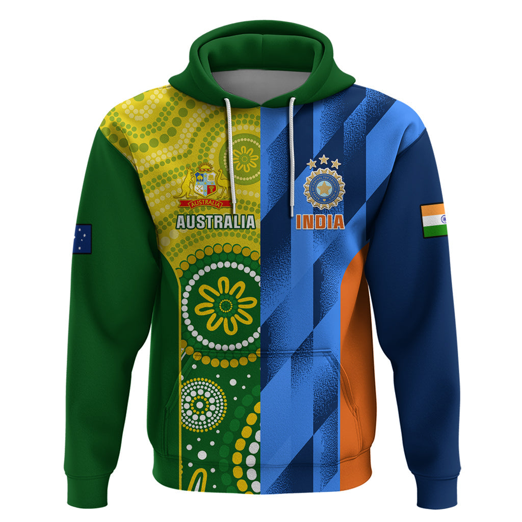 Australia And India Cricket Hoodie 2023 World Cup Final Together LT14