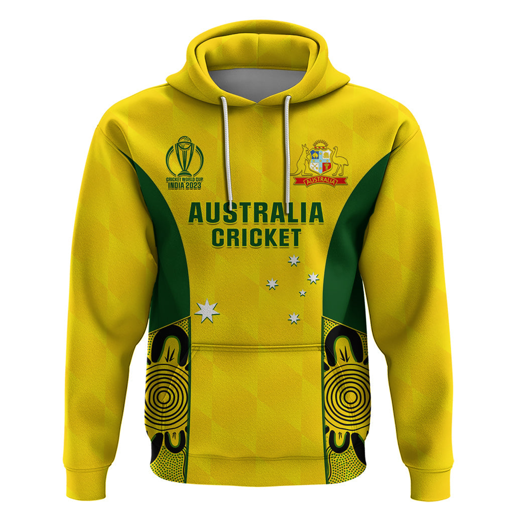 Australia Cricket Hoodie World Cup Go Champions 2023 Indigenous LT14