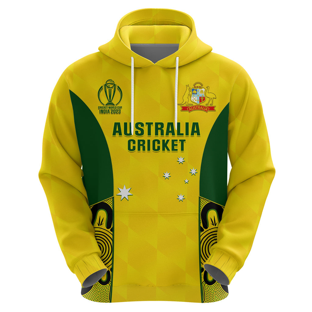 Australia Cricket Hoodie World Cup Go Champions 2023 Indigenous LT14