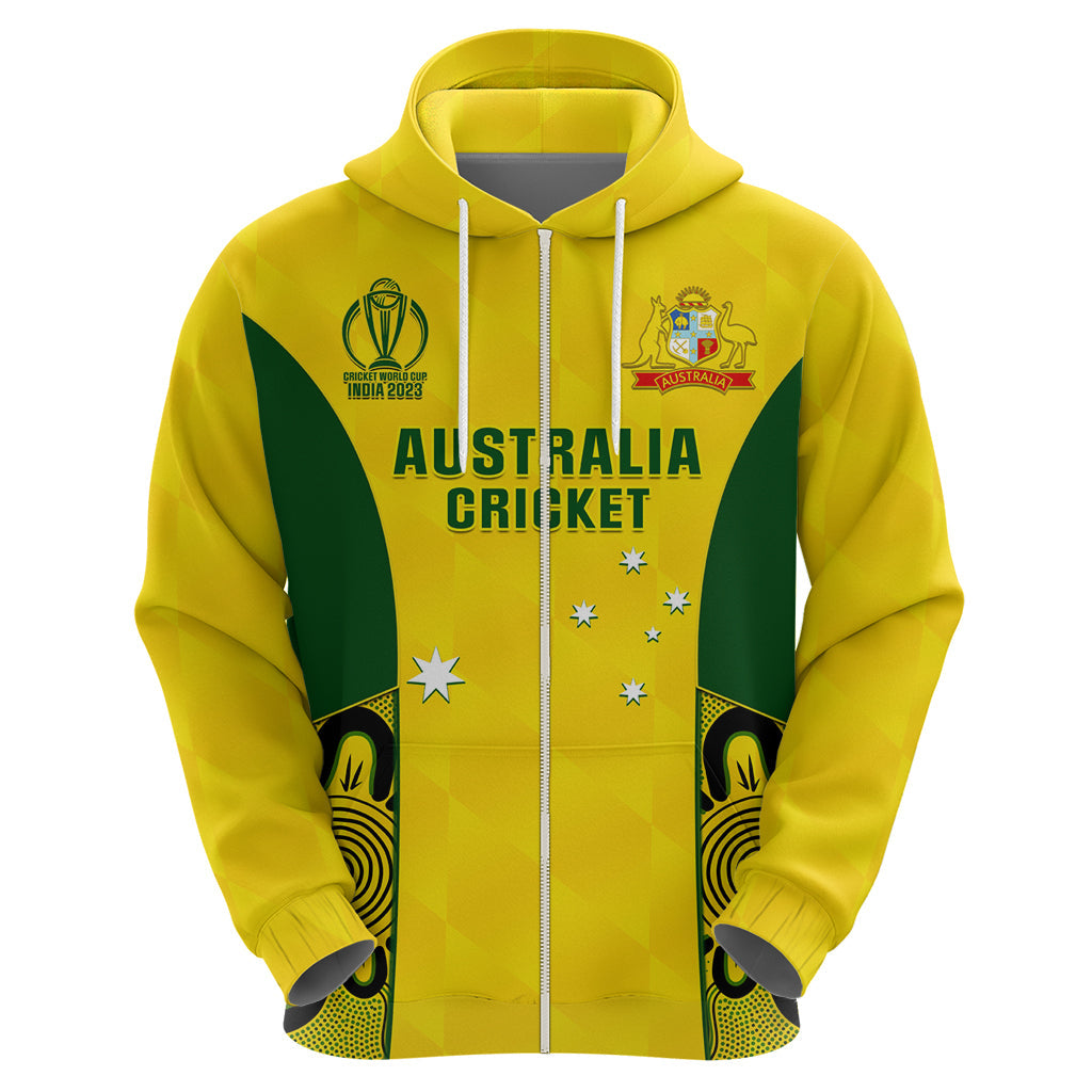 Australia Cricket Hoodie World Cup Go Champions 2023 Indigenous LT14
