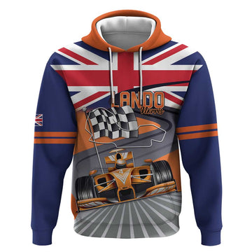 Personalised British Norris Hoodie 2025 Champion Australia GP LT14
