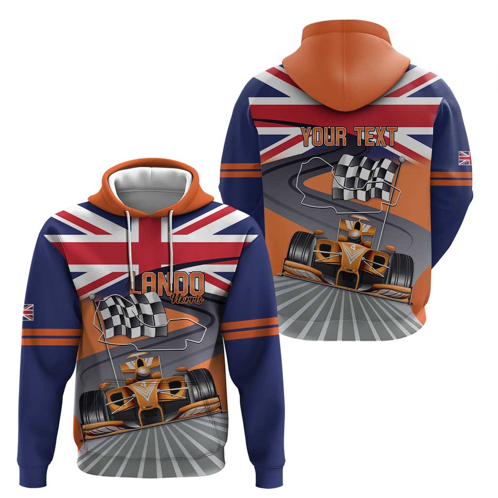 Personalised British Norris Hoodie 2025 Champion Australia GP LT14
