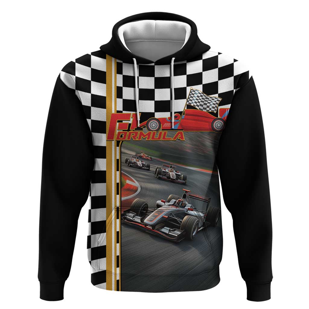 Racing Car 2025 Hoodie Born To Speed LT14