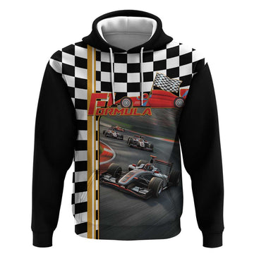 Racing Car 2025 Hoodie Born To Speed LT14