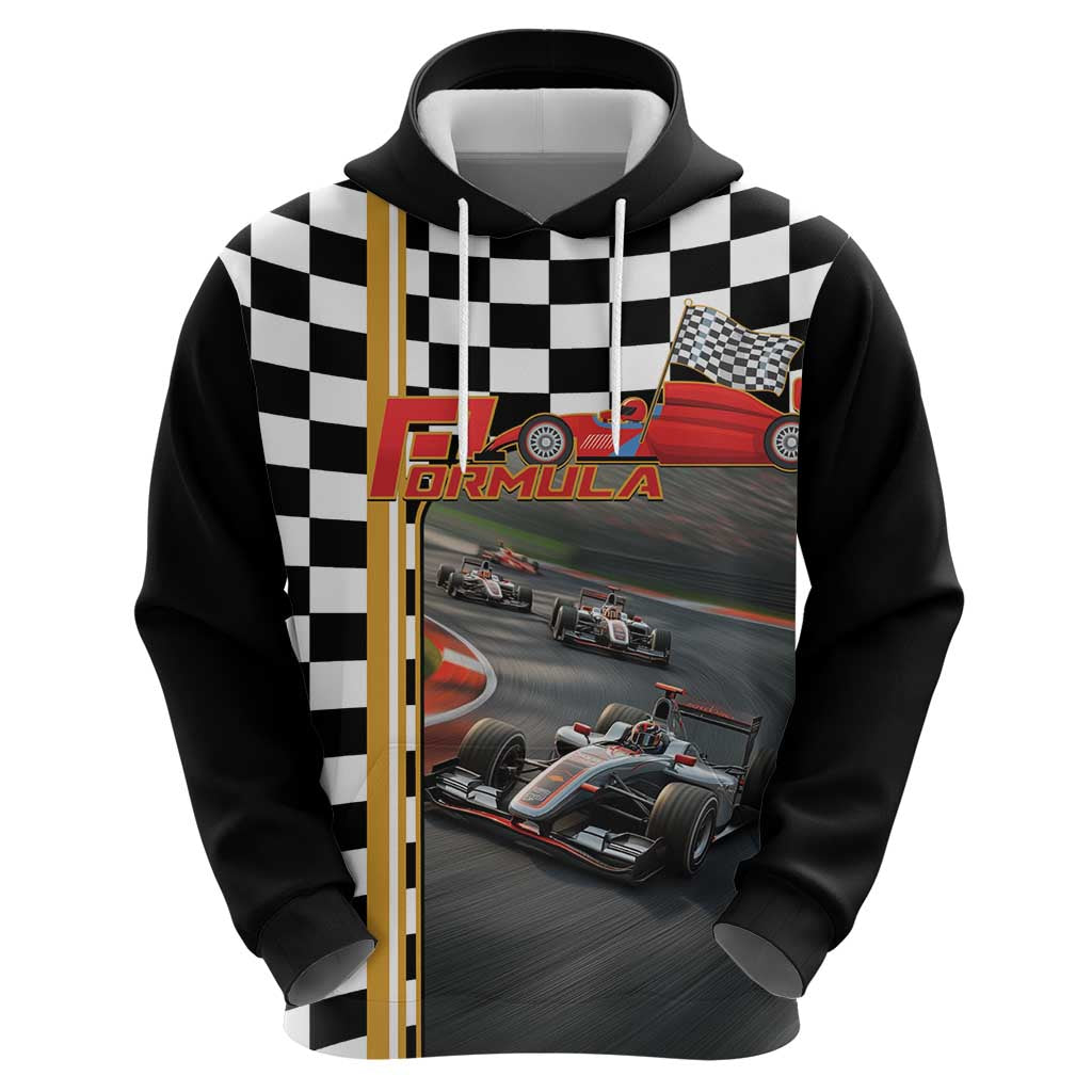 Racing Car 2025 Hoodie Born To Speed LT14