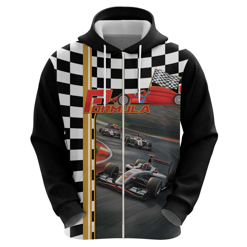 Racing Car 2025 Hoodie Born To Speed LT14