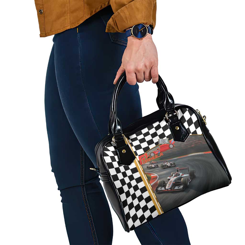 Racing Car 2025 Shoulder Handbag Born To Speed LT14