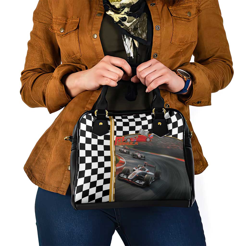 Racing Car 2025 Shoulder Handbag Born To Speed LT14