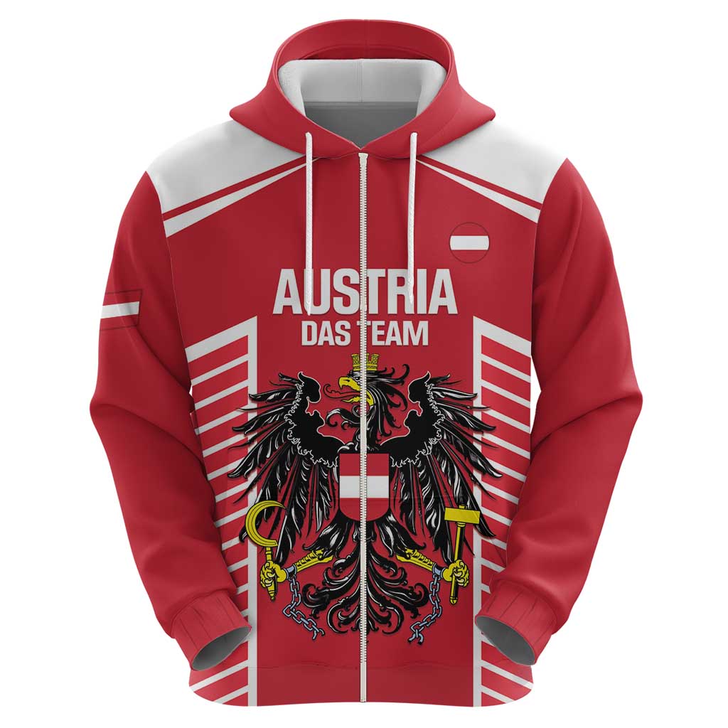 Custom Austria Football Hoodie Come On Das Team LT14