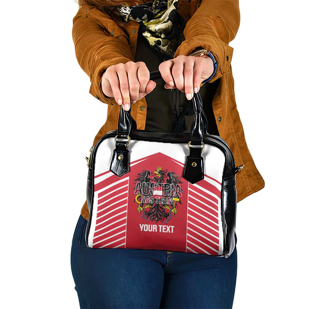 Custom Austria Football Shoulder Handbag Come On Das Team LT14