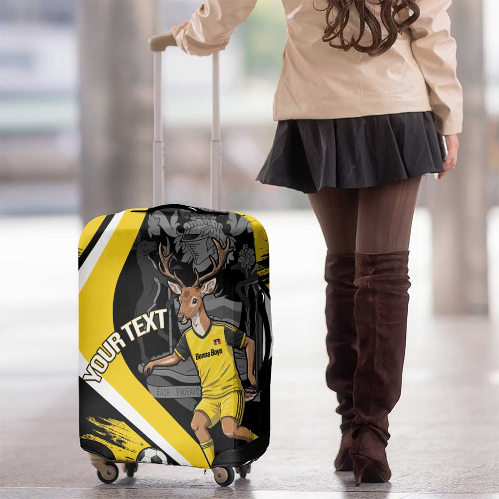 Custom Antigua and Barbuda Football Luggage Cover Go Benna Boys Sporty Deer Mascot LT14