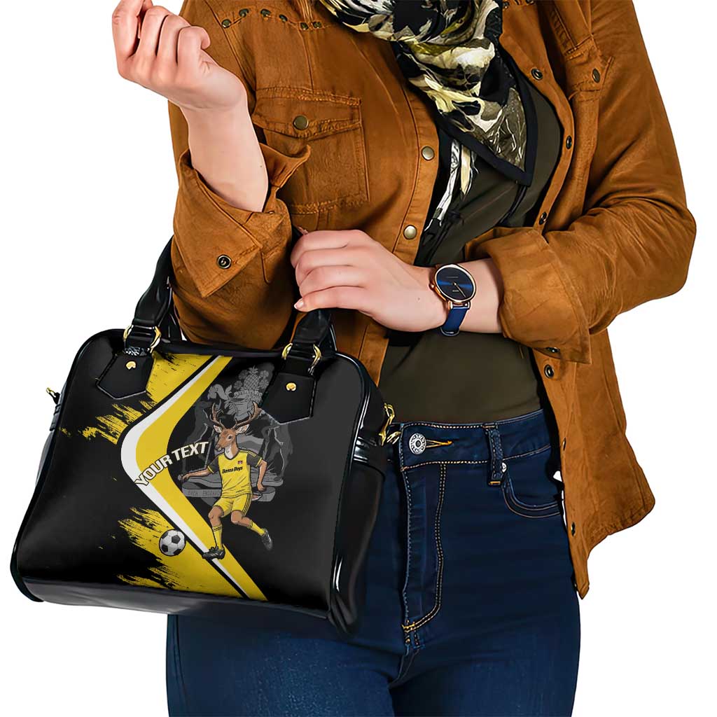 Custom Antigua and Barbuda Football Shoulder Handbag Go Benna Boys Sporty Deer Mascot LT14