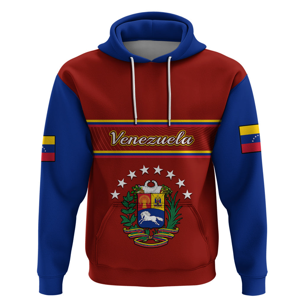 Personalised Venezuela Hoodie Coat Of Arms Style 2023 LT14