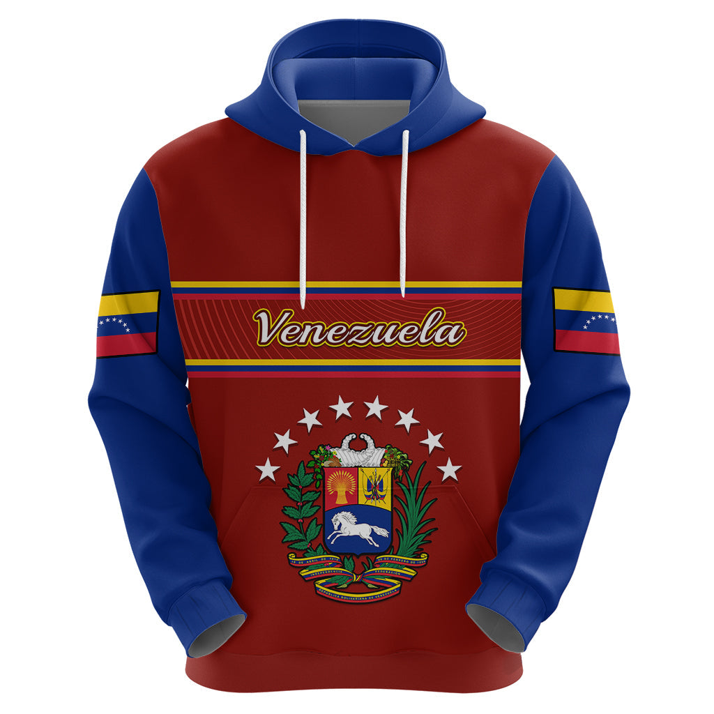 Personalised Venezuela Hoodie Coat Of Arms Style 2023 LT14