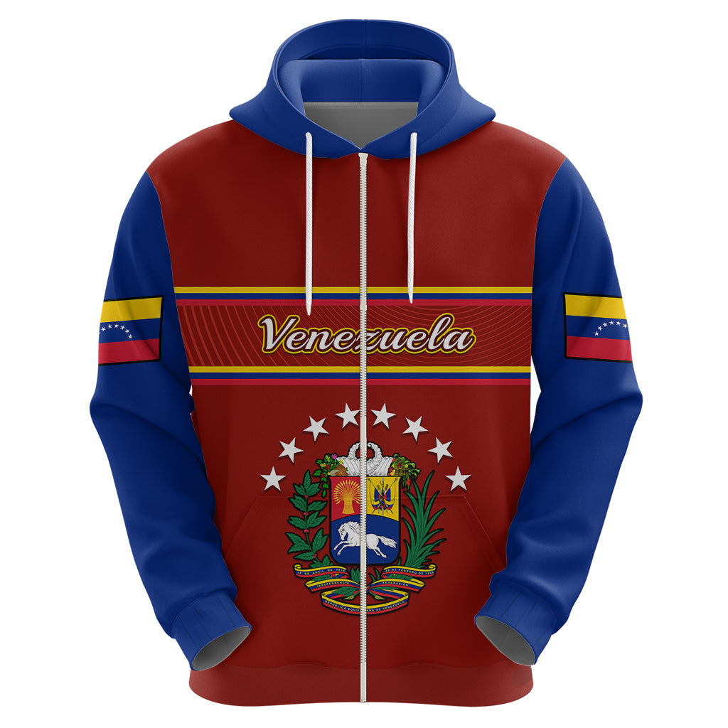 Personalised Venezuela Hoodie Coat Of Arms Style 2023 LT14