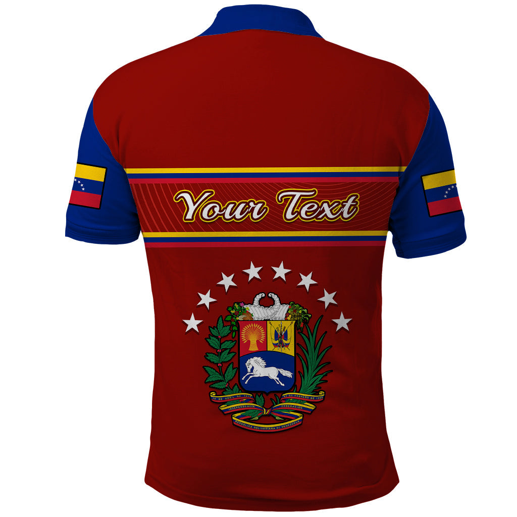Personalised Venezuela Polo Shirt Coat Of Arms Style 2023 LT14