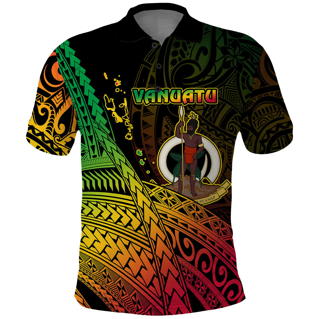 Personalised Vanuatu Polo Shirt Proud To Be A Ni-Van LT14