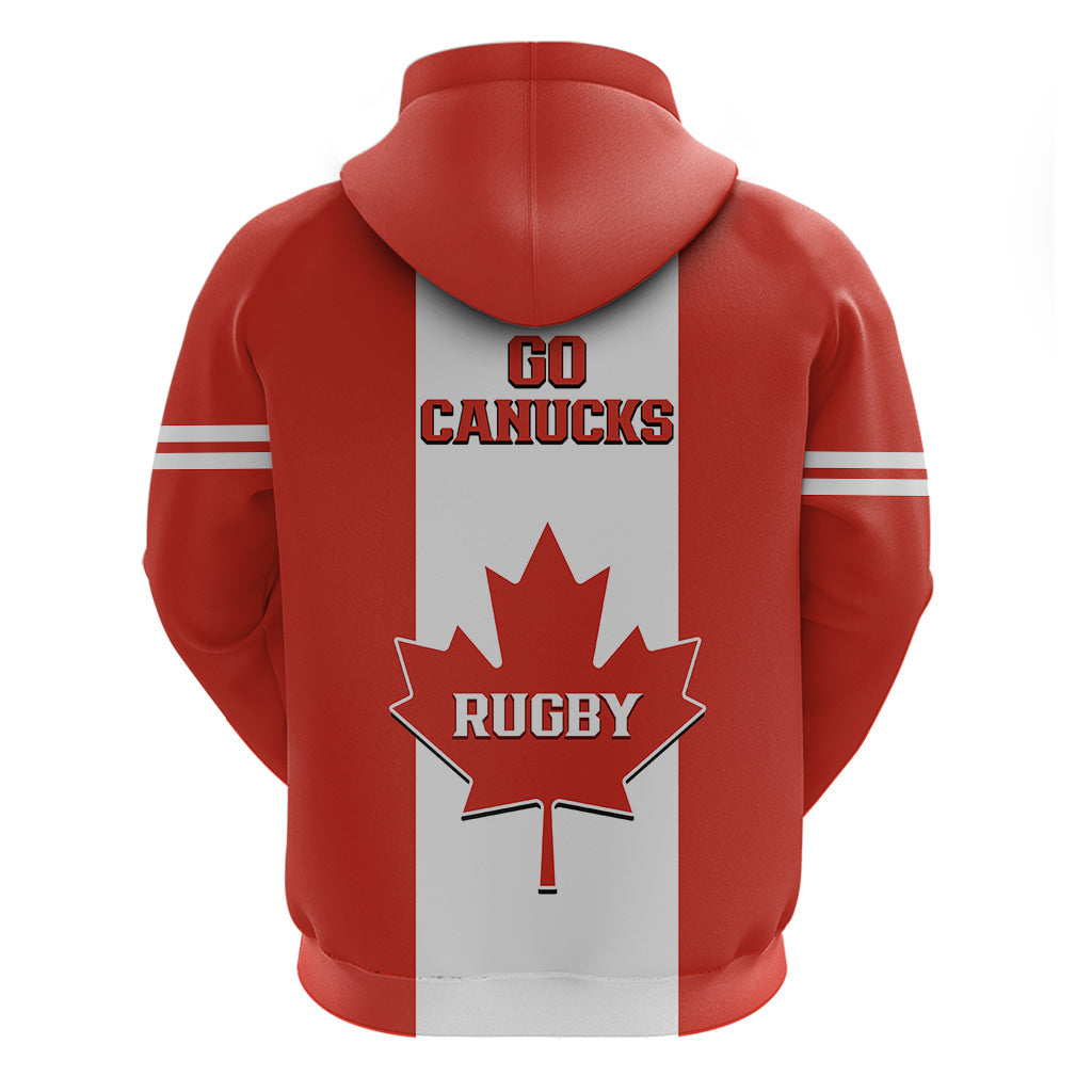Canada Rugby Hoodie Go Canucks Maple Leaf Pacific  2023 LT14