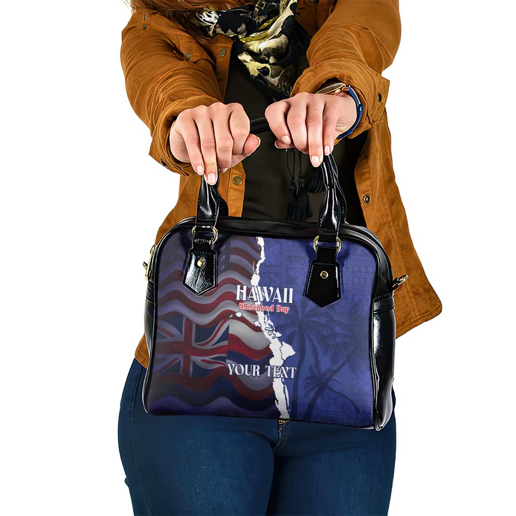 Personalized Hawaii Statehood Day Shoulder Handbag 66th Anniversary LT14