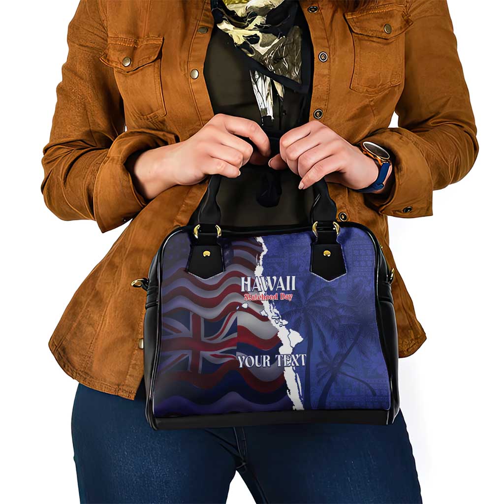 Personalized Hawaii Statehood Day Shoulder Handbag 66th Anniversary LT14