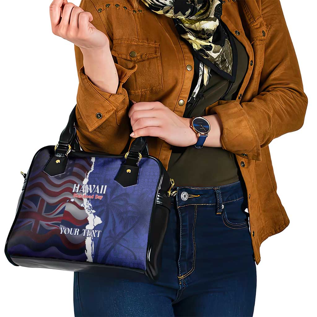 Personalized Hawaii Statehood Day Shoulder Handbag 66th Anniversary LT14