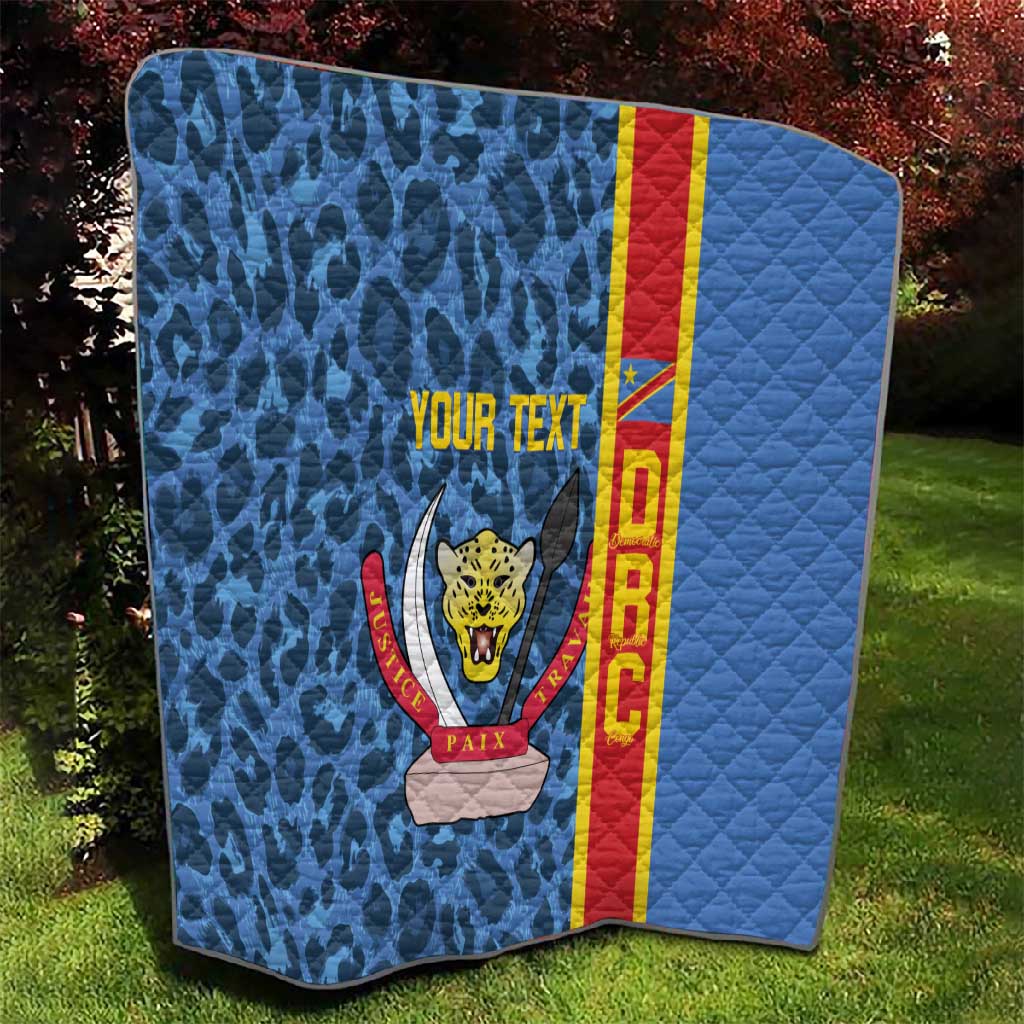 Afro Basketball Custom DR Congo Quilt Come On Leopards Skin Pattern LT14