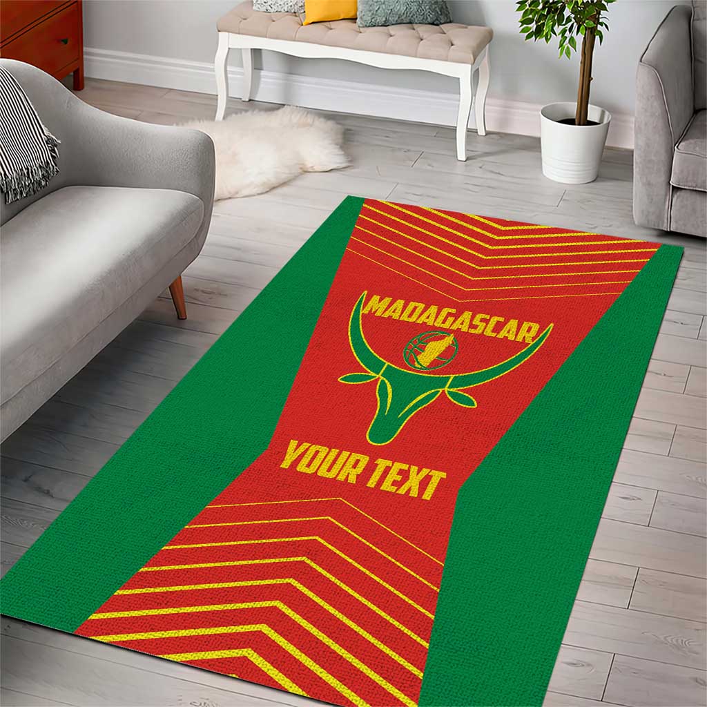 Afro Basketball Custom Madagascar Area Rug Come On Angel Manzano LT14