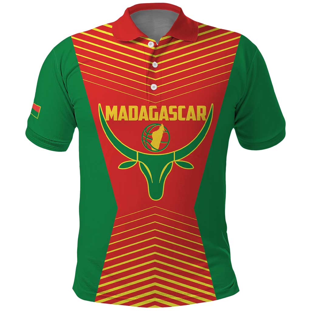 Madagascar Basketball Custom Polo Shirt Come On Angel Manzano LT14