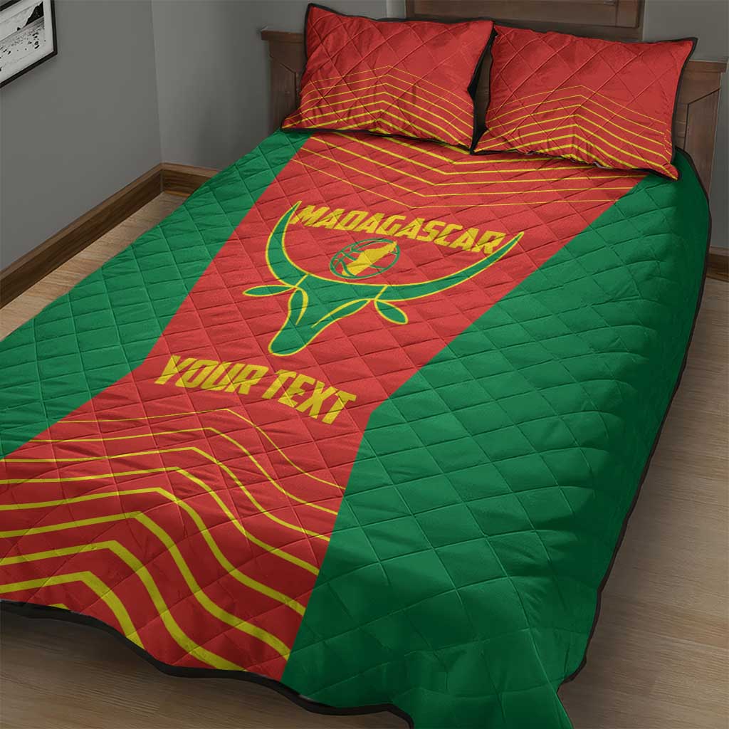 Afro Basketball Custom Madagascar Quilt Bed Set Come On Angel Manzano LT14