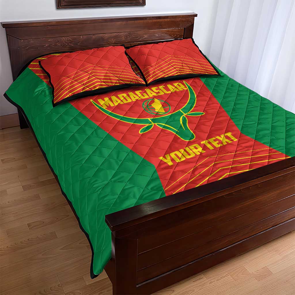 Afro Basketball Custom Madagascar Quilt Bed Set Come On Angel Manzano LT14