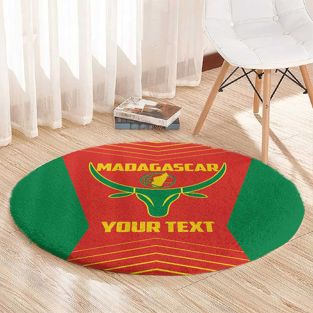 Afro Basketball Custom Madagascar Round Carpet Come On Angel Manzano LT14