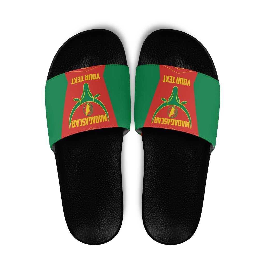 Madagascar Basketball Custom Slide Sandals Come On Angel Manzano LT14