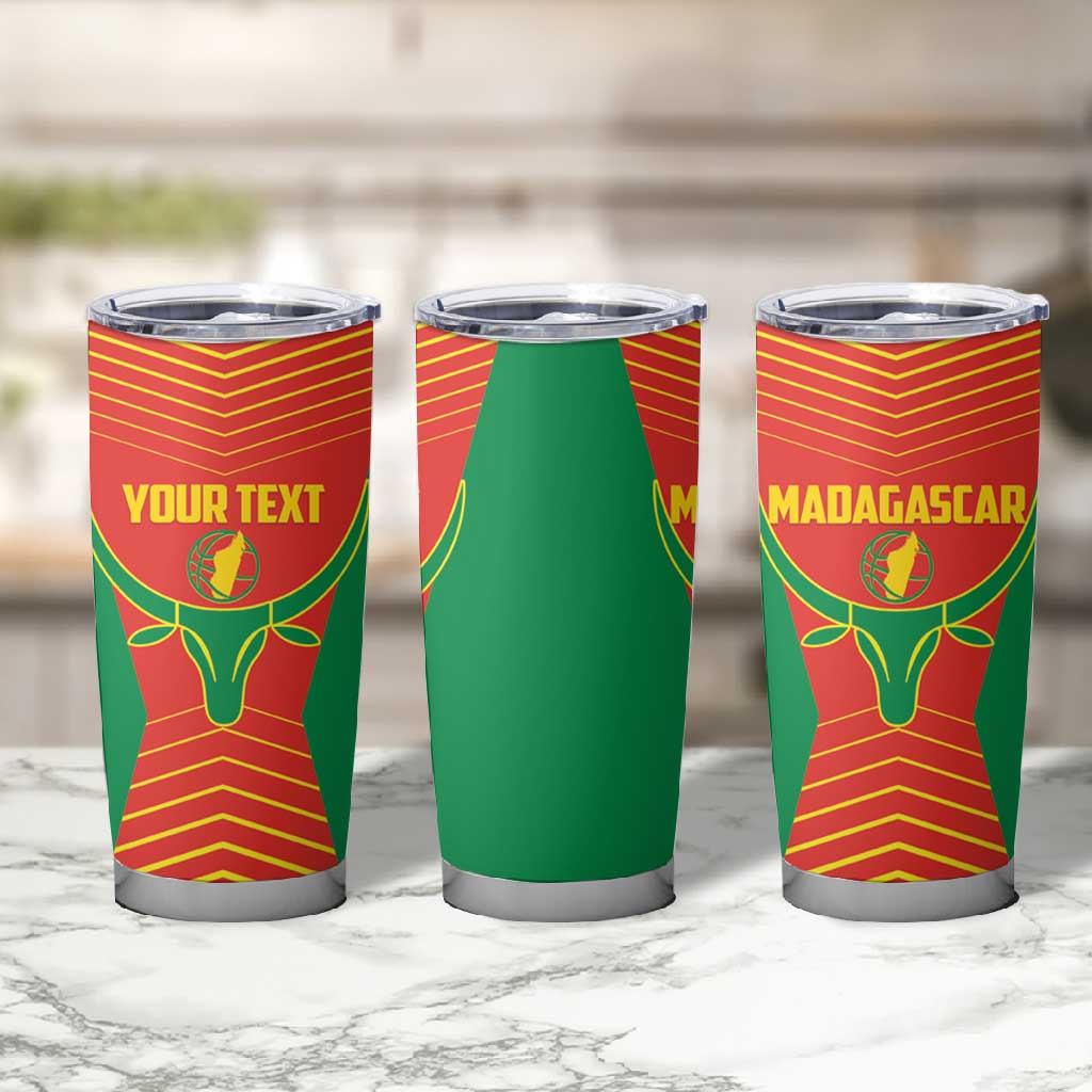 Afro Basketball Custom Madagascar Tumbler Cup Come On Angel Manzano LT14