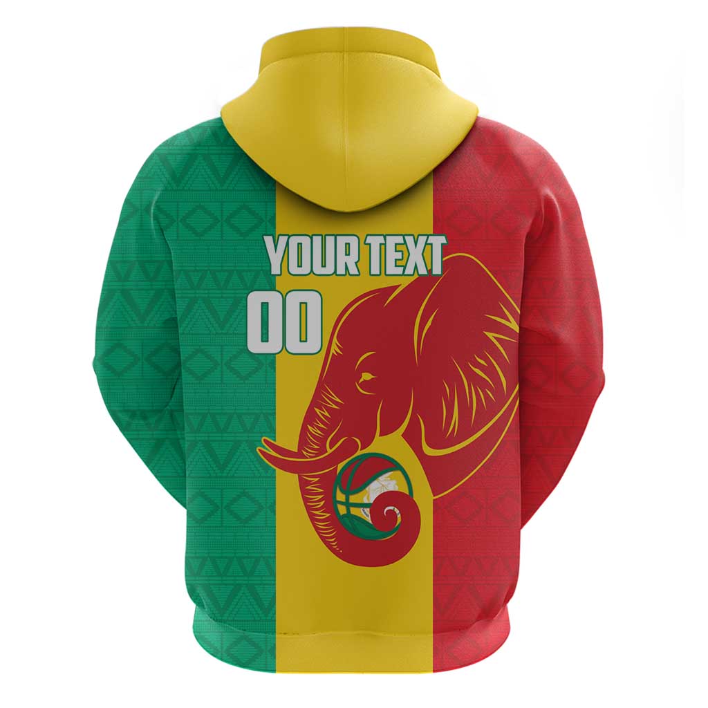 Guinea Basketball Custom Hoodie Syli Nationale African Pattern LT14