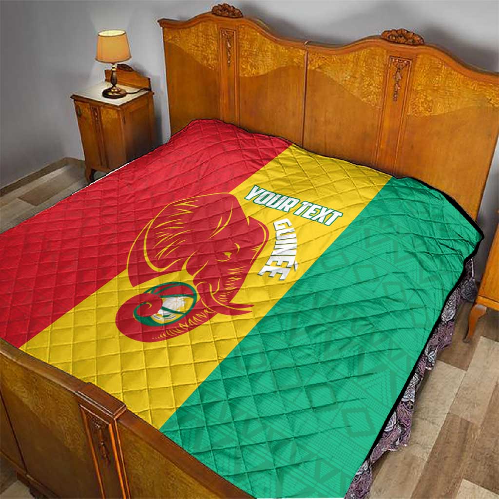 Afro Basketball Custom Guinea Quilt Syli Nationale African Pattern LT14