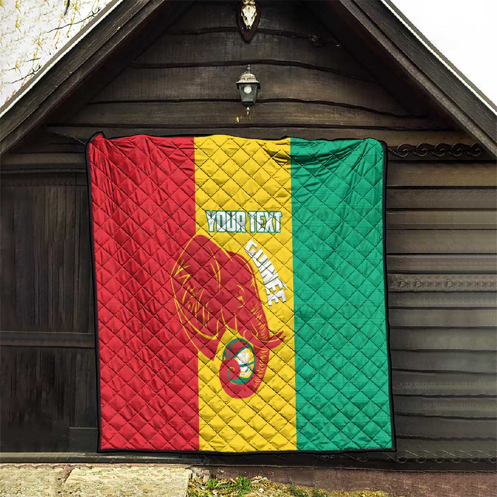 Afro Basketball Custom Guinea Quilt Syli Nationale African Pattern LT14