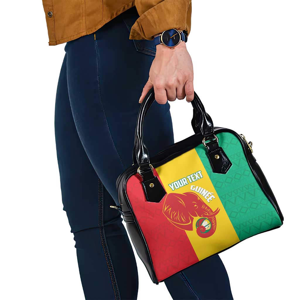 Guinea Basketball Custom Shoulder Handbag Syli Nationale African Pattern LT14
