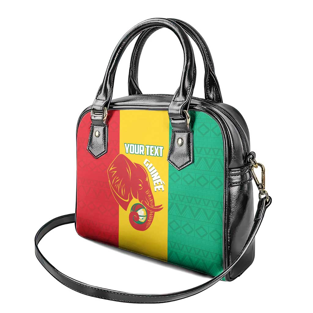 Guinea Basketball Custom Shoulder Handbag Syli Nationale African Pattern LT14