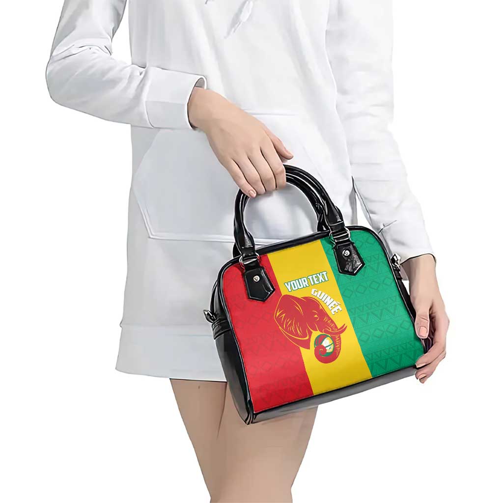 Guinea Basketball Custom Shoulder Handbag Syli Nationale African Pattern LT14