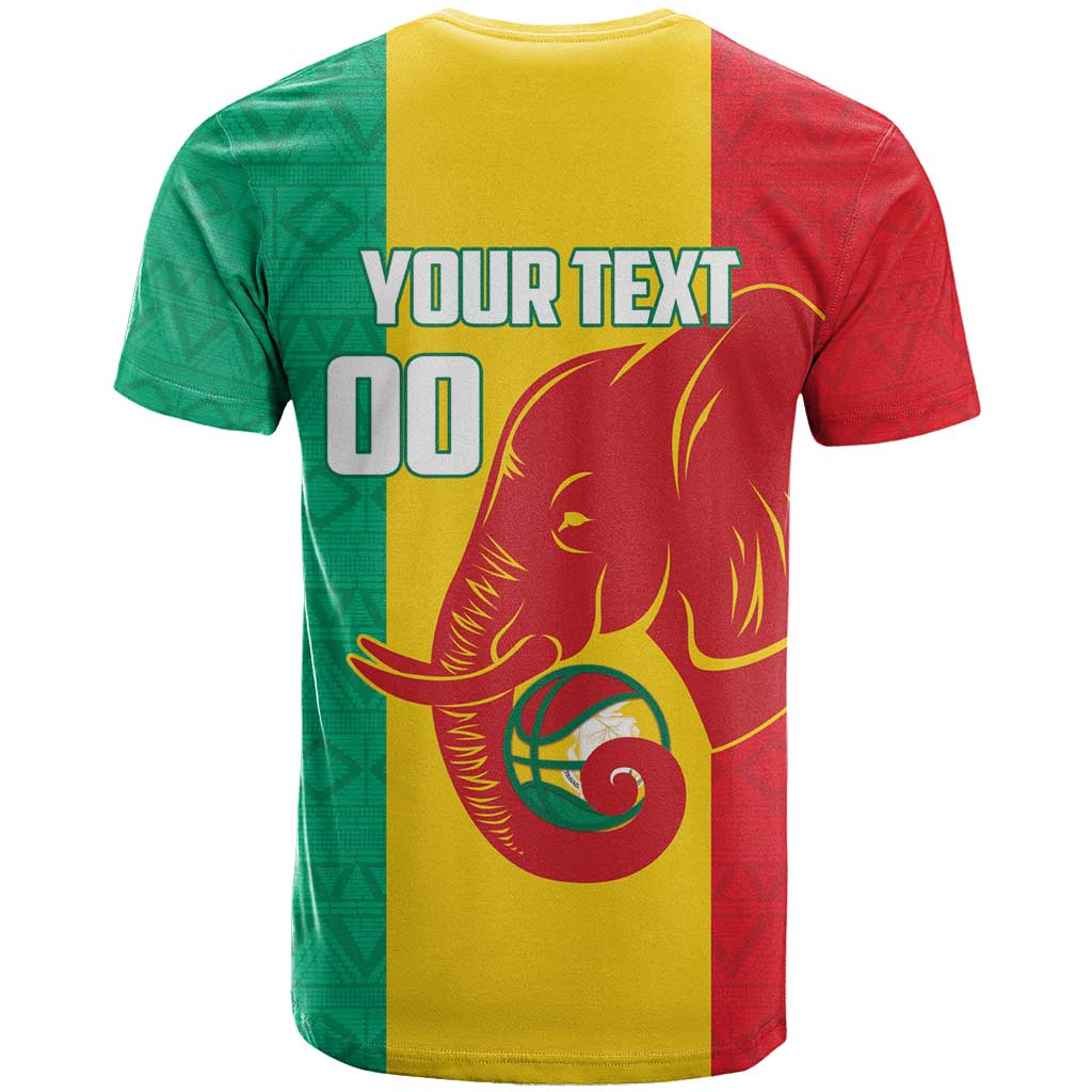 Afro Basketball Custom Guinea T shirt Syli Nationale African Pattern LT14