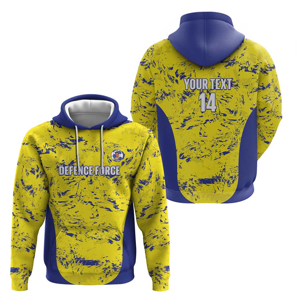 Defence Force Trinidad and Tobago Football Custom Hoodie Go Teteron Boy Grunge Vibe LT14