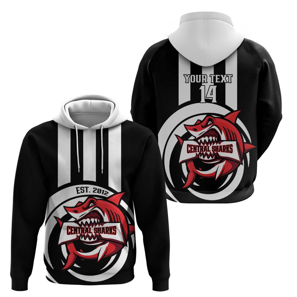 Central Trinidad and Tobago Football Custom Hoodie Come On Sharks Est 2012 LT14