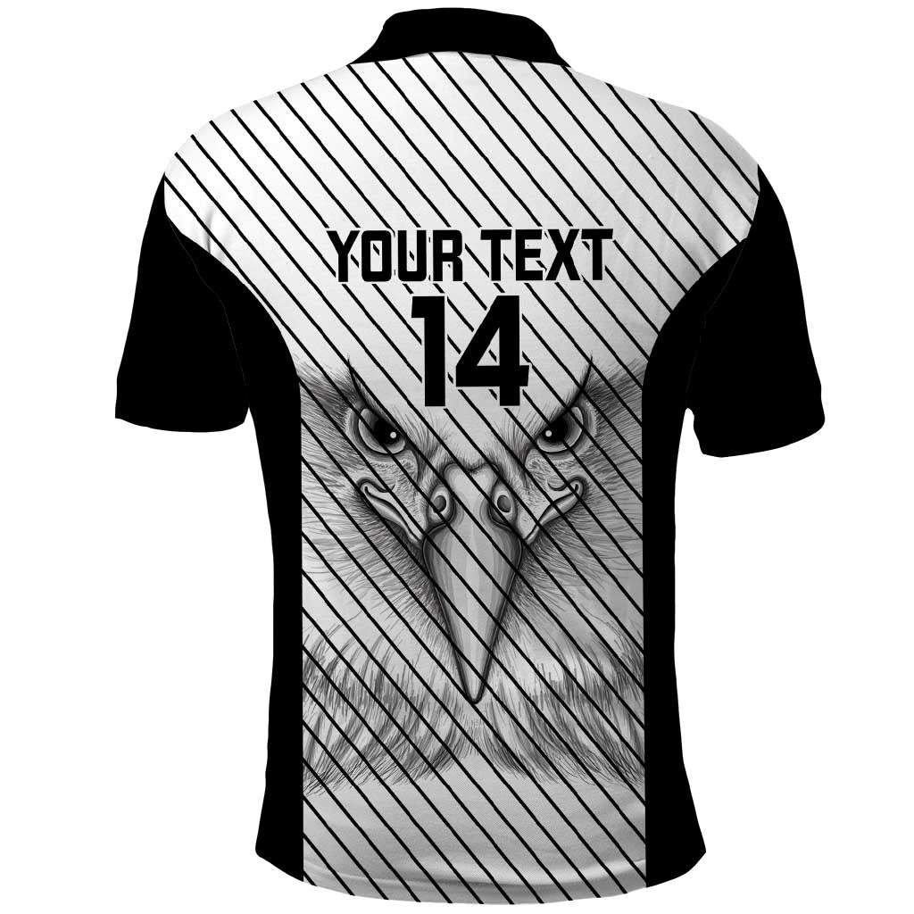 Cavalier Jamaica Football Custom Polo Shirt Come On Eagles LT14