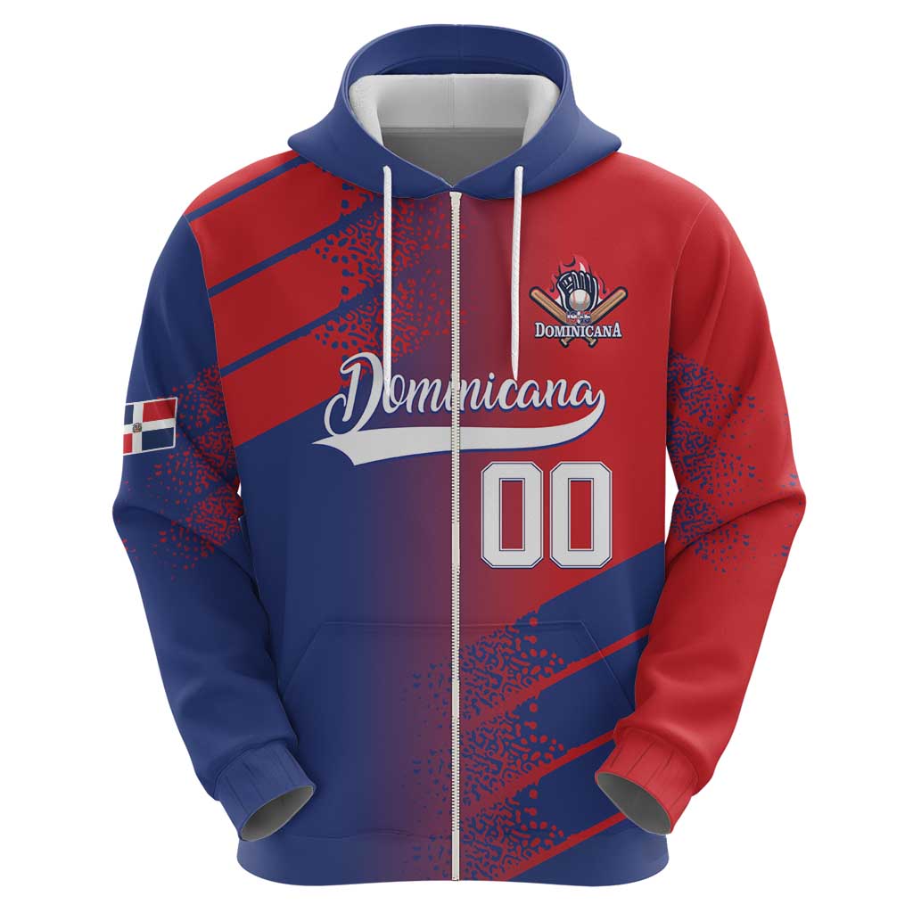 Custom Baseball Dominicana Hoodie Go Champions Grunge Style LT14