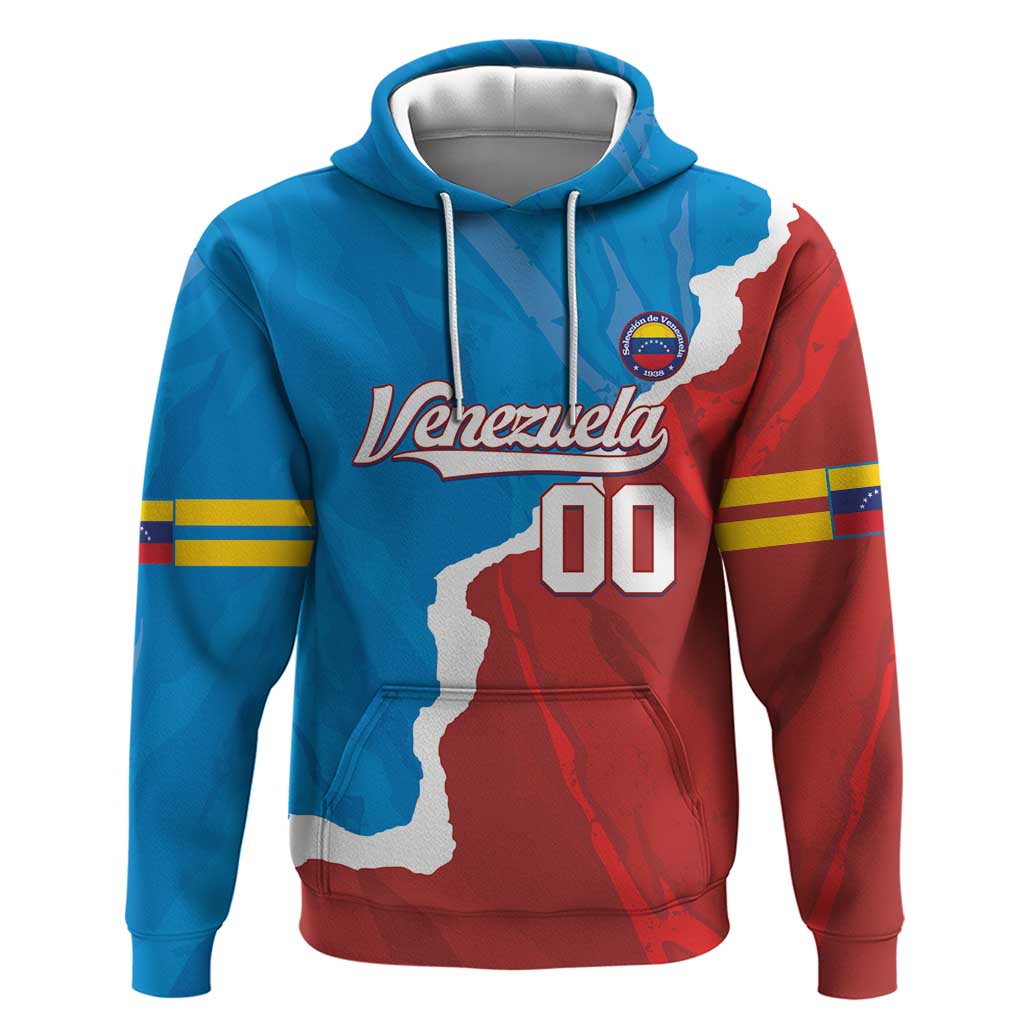 Custom Baseball Venezuela Hoodie Go Champions Grunge Style LT14